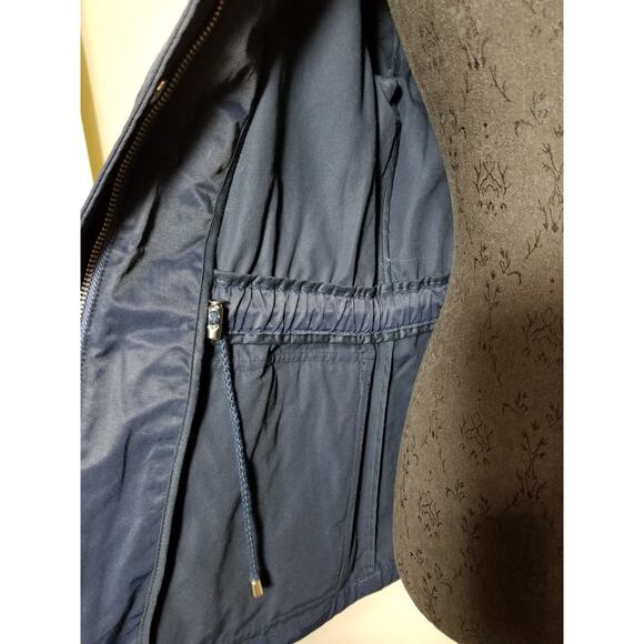 TOMMY HILFIGER NWT Women's Jacket Coat Size Medium Color Navy - Picture 9 of 13